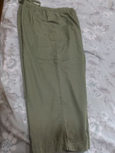 Khaki Cargo Capris, Easy Way Quick Drying