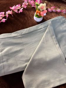 Striped Tee &amp; Green cargo pants Set