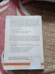 R.D. Sharma Mathematics Class XII - Vol 2