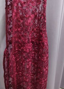 Sexy Maroon Red Throw On