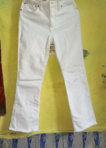 White Flared Jeans