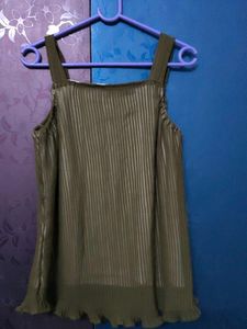Olive Green Tank Top