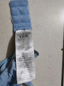 Cute Blue Polka Dot Bra