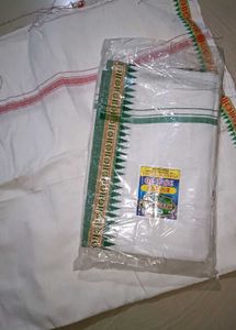 White Gamcha / Towel (Combo(2)