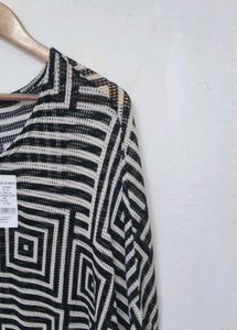 Geometric Print Blouse Women