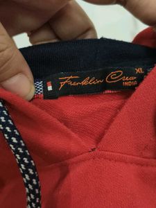 Red Graphic Hoodie