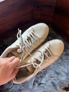 Old Puma Shoes Leather