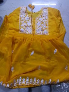 Attractive Chickenkari Kurti
