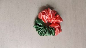Dual Color Scrunchies