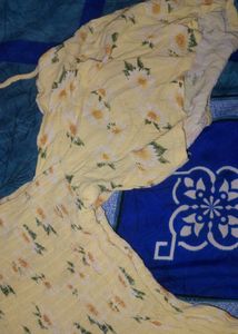 Light Yellow Cinched Top