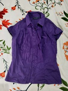 Kiabi Woman Purple Shirt - Size 38