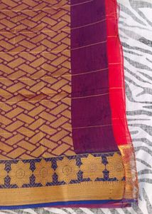 red colour beautiful saree