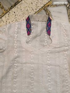 Chikankari Embroidered Kurta Set
