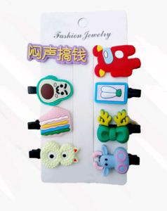 Korean Kawaii Clips (Set Of 8 Peice)