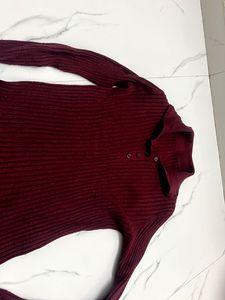 Buttoned Pullover For Girls