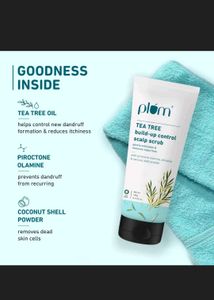 Plum Tea Tree Build-up Scalp Scrub