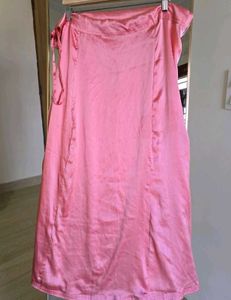 Stone Studded Pink Floral Embroidered Saree