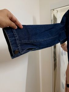 Navy Blue Denim Jacket