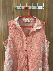 Taavi Brand Cotton Longline Top