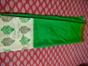 Green Tissue Saree
