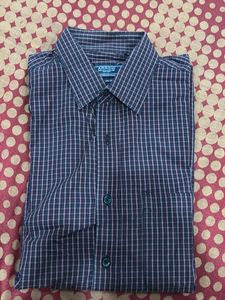 Black N Red Small Checks Shirt