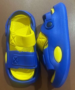 Kids Blue &amp; Yellow Sandals