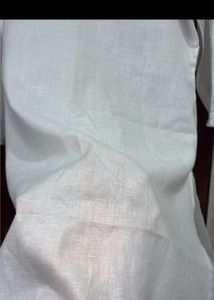 Elegant White Cotton Kurta