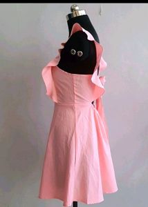 Pink Colour Western Outfit