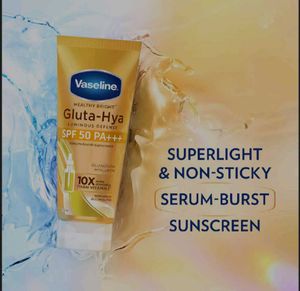 Vaseline Gluta Hya Antioxidant SPF 50 PA+Sunscreen