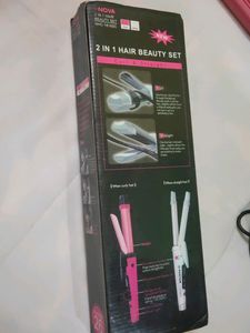 2 in 1 Hair Straightener And Curler