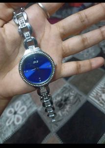 Rare Blue Watch With Diamonds