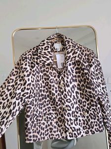H&amp;M Leopard Print Jacket