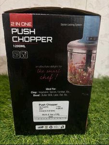 2 In 1 Push Chopper