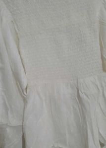 White Peplum Top🤍✨