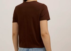 Brown &#39;Caramel Macchiato&#39; Graphic Tee