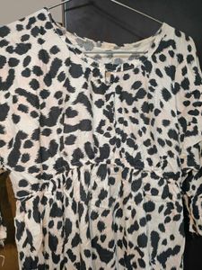 Animal Print Kurti