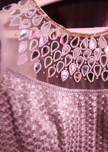 Beautiful Silver Party Wear Blouse