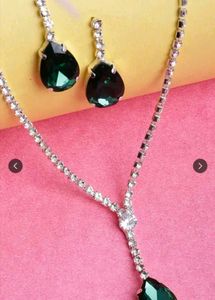 Emerald Green Jewelry Set
