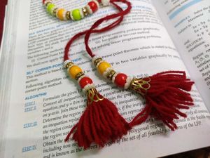 Beaded Adjustable Bracelet ❤️🤍💚