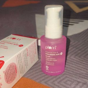 Plum hyaluronic acid face serum.