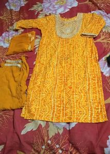 Xxl Size Party Wear 3 Piece Set