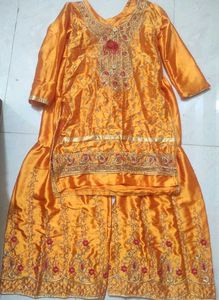 Embroidered Sharara Set