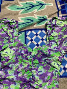 H&amp;M Ruched Bodycon Dress In XS Size