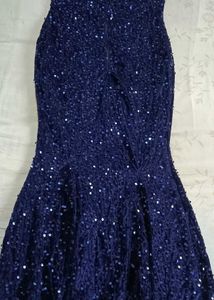 Sparkly Navy Blue Dress
