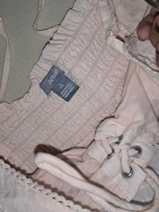 Peach Crop Top