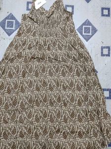 Patterned Casual Dress