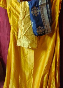Yellow Ethnic Gown