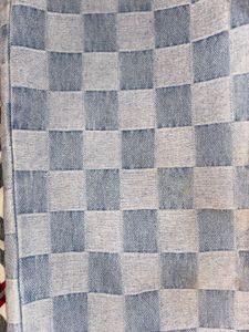 Checkerboard Print Jeans From URBANIC