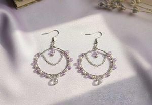 Hoop Dangle Earrings