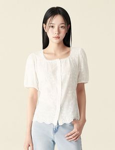 Lace Embroidered Top/Blouse